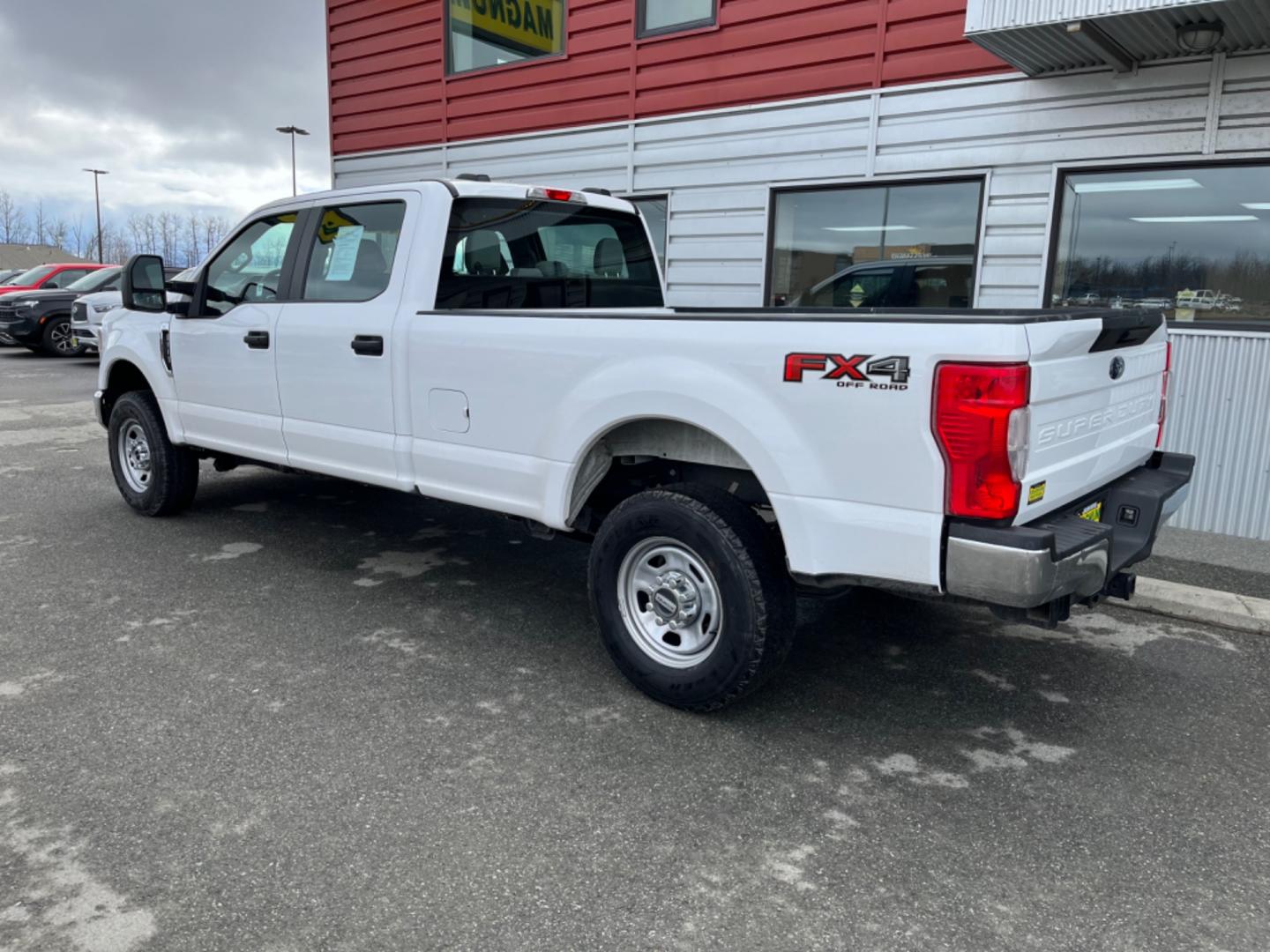 2021 WHITE FORD F-350 SUPER DUT XL (1FT8W3B60ME) with an 6.2L engine, Automatic transmission, located at 1960 Industrial Drive, Wasilla, 99654, (907) 274-2277, 61.573475, -149.400146 - Photo#2